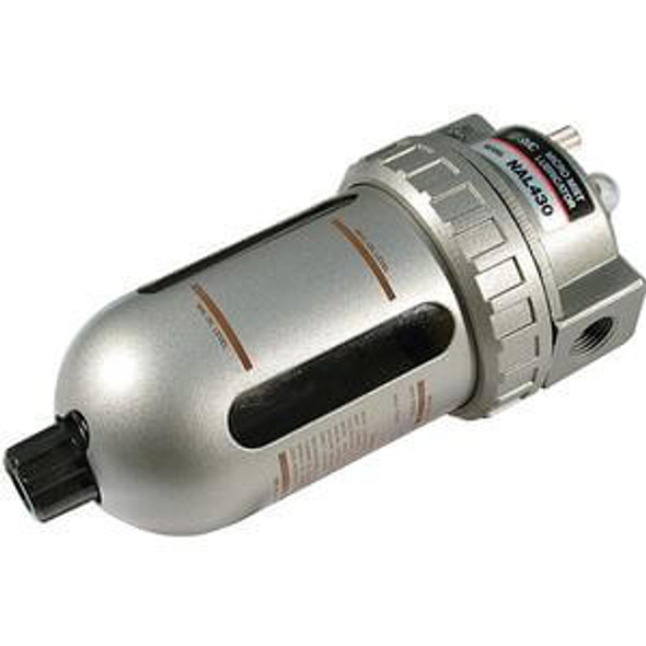 SMC AL460-02B-1 lubricator, modular f.r.l. micro mist lubricator