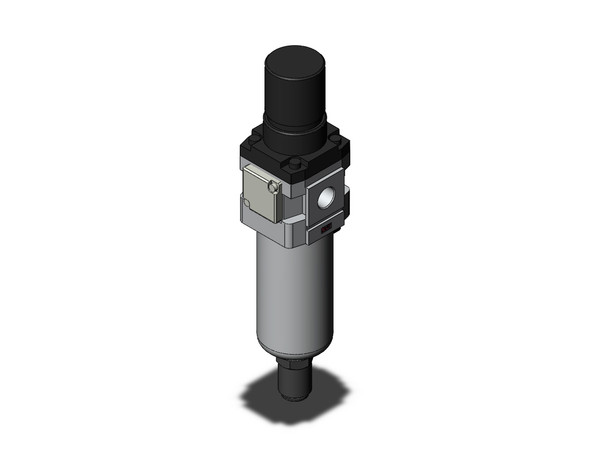 SMC AWM30-N02C-2RZ filter/regulator, w/micro mist separator mist separator/regulator