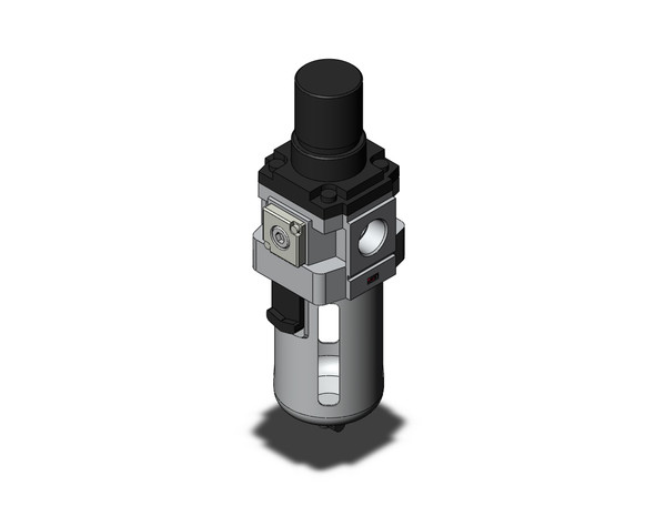 SMC AWM40-N04-Z filter/regulator, w/micro mist separator