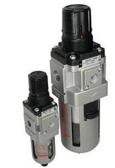SMC - AW20-N01BE-2Z - AW20-N01BE-2Z Filter Regulator Unit, One-Piece, Relief Valve, 5??m Filter, +1.5MPaProof Press., Compatibility: Air