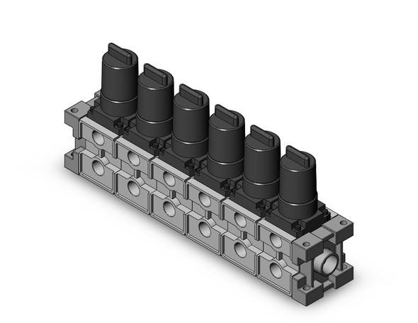 <h2>NARM**00, Modular Style, Regulator Manifold Series</h2><p><h3>Air Regulator manifold series ARM is available in standard size 1000   2000 and the modular style is available in sizes 2500   3000. Standard models are available with 4 connection methods and have backflow function availability. Modular styles can be freely mounted on a manifold station and have easy set up using the new handle.</h3>- Regulator manifold, modular type<br>- NPT type threads<br>- Optimal for central pressure control<br>- One-touch lock system<br>- Maximum operating pressure: 1.0MPa<br>- <p><a href="https://content2.smcetech.com/pdf/NARM.pdf" target="_blank">Series Catalog</a>