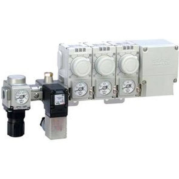 SMC IISA2NPL-4B air catch sensor manifold w/o control