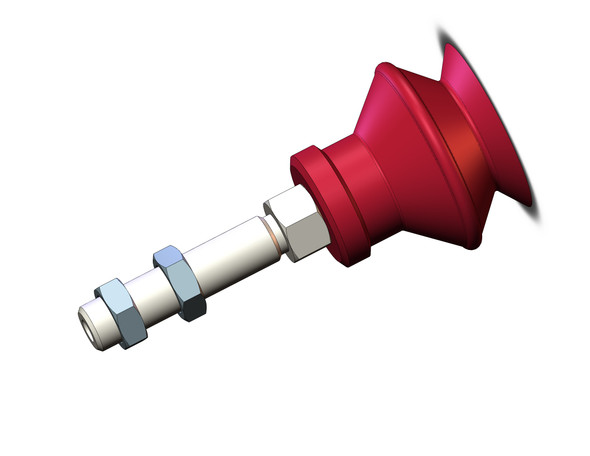 SMC ZPT20BS-A6 Vacuum Pad, Without Buffer