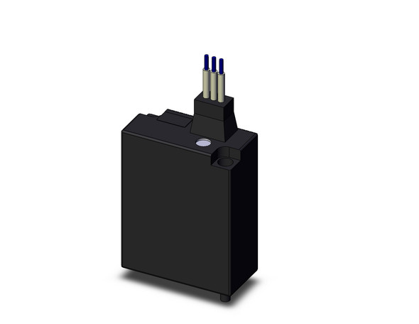 <h2>ZSE2, Vacuum Switch, Single Mount or for ZX and ZR Vacuum Generator</h2><p><h3>ZSE2 is a basic vacuum switch with 1 digital output (NPN or PNP).  No analog output is included.  The ZSE2 monitors vacuum level down to -101 kPa.  ZSE2 can be mounted in a ZX or ZR generator unit, or piped by metric or NPTF male threads.  A rotary trimmer adjusts the switch set point.  A red LED indicator also lights to correspond with the output signal.  Electrical connections include a 3 wire grommet cable or snap-in connector.  ZSE2 is CE and RoHS compliant, with an IP40 enclosure rating.</h3>- Basic vacuum switch with rotary adjustment of a digital output signal<br>- Vacuum range: -101 to 0 kPa<br>- Output: 1 signal output (NPN or PNP)<br>- Power supply requirement: 12 to 24 VDC<br>- Repeatability:  1% of F.S.<br>- Port sizes: 1/8 Rc or 1/8 NPTF male, or ZX or ZR gernerator mountable<br>- <p><a href="https://content2.smcetech.com/pdf/ISE2.pdf" target="_blank">Series Catalog</a>