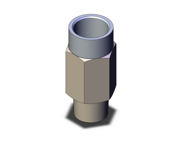 <h2>AKB, Check Valve with One-touch Fitting, Push Type</h2><p><h3>Series AK/AKH/AKB check valves offer various configurations to provide design solutions based on operating conditions. The series is compact and lightweight with low cracking pressure. The AKH with one-touch fitting, straight type, is easily installed in pipelines, while the male connector type can be mounted directly onto equipment. The bushing type AKB can be used in applications with splashing coolant and spatter, etc.<br>- </h3>- Bushing type<br>- Can be used in applications with splashingcoolant and spatter, etc<br>- Compact and light weight<br>- Low cracking pressure (0.005MPa) .73PSI <br>- Can be used for vacuum (-100kPa) -14.5<br>- <p><a href="https://content2.smcetech.com/pdf/AK.pdf" target="_blank">Series Catalog</a>