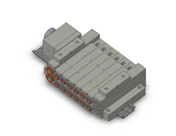 SMC SS5V2-W16CD-06D-N7 4/5 Port Solenoid Valve