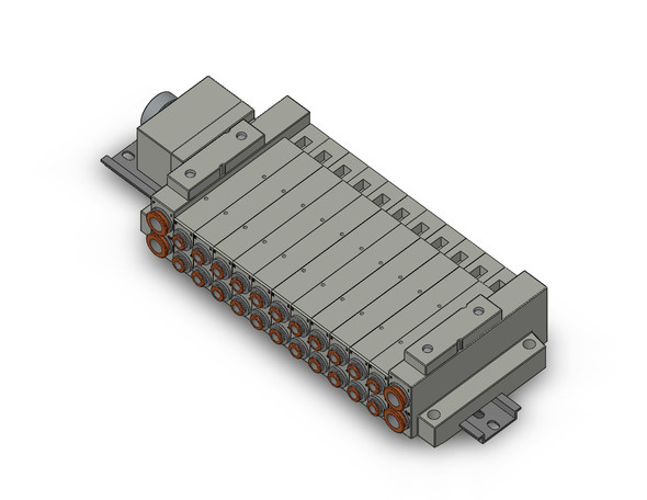 SMC SS5V2-W16CD-11B-C6 4/5 Port Solenoid Valve