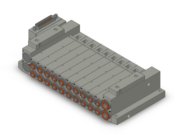 SMC SS5V2-10FD1-10U-N7 4/5 Port Solenoid Valve