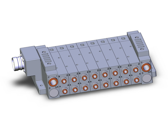 SMC SS5V3-W10CD-08BS-C6 4/5 Port Solenoid Valve