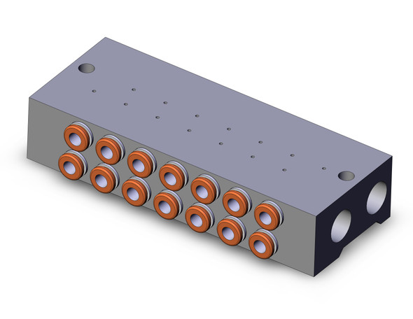 SMC SS5YJ3-32-07-N3T Syj 5 Port Valve Manifold