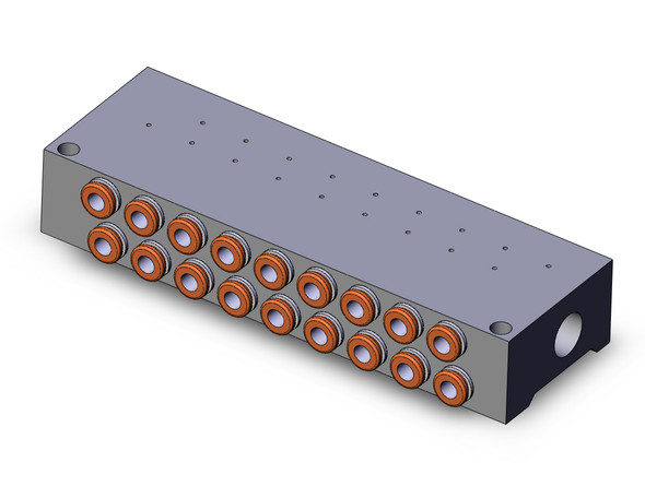 SMC SS5YJ3-41-09-N3T Syj 5 Port Valve Manifold