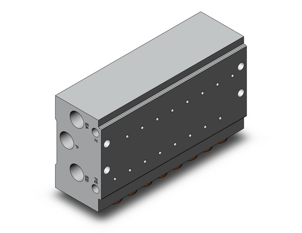 SMC SS5Y3-42-08-N7T 4/5 Port Solenoid Valve