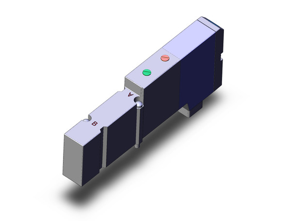 SMC SV1A00-5FUD 4/5 port solenoid valve 4 position dual 3 port (n.c./n.c.)