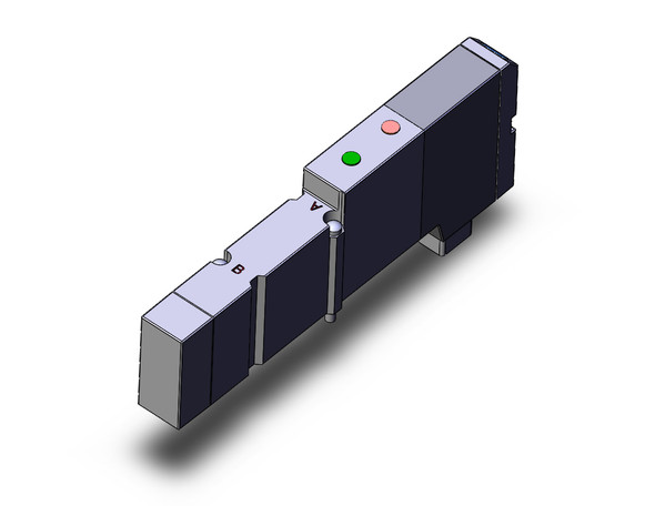 SMC SV1300R-5FU 3 Position Closed Center