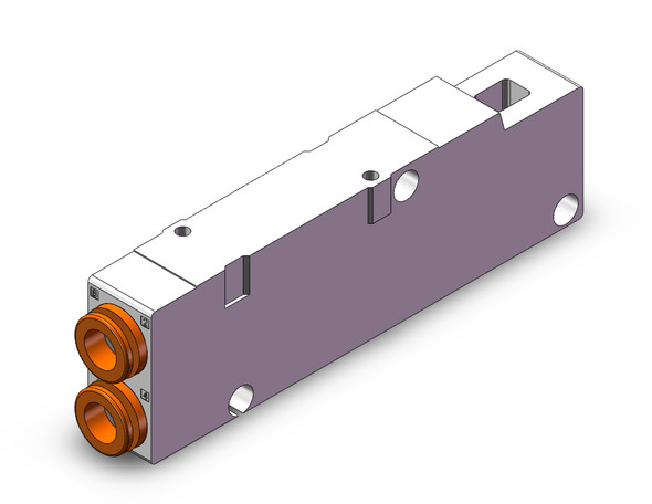 SMC SV2000-50-1A-N9 4/5 port solenoid valve manifold block assy