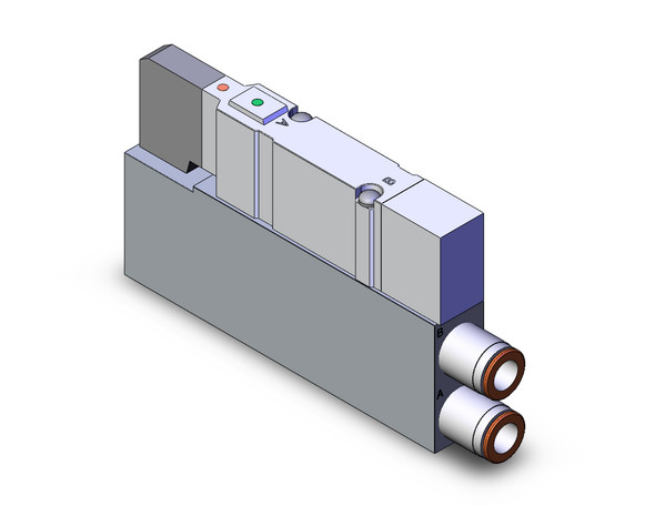 SMC SV3400-5FU-T-N11 3 Position Exhaust Center