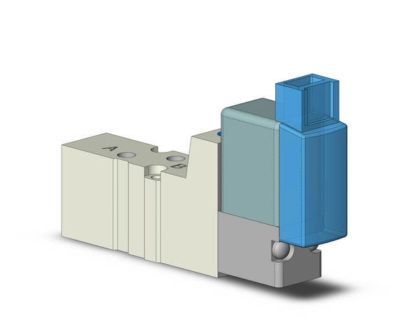 <h2>SYJ3000, 5 Port Solenoid Valve, Base Mounted &amp; Body Ported</h2><p><h3>The SYJ Valve is an innovative combination of space efficiency and performance superiority which provides real value to the design solution. Whether designed in a manifold or used as a single valve, this small profile increases design flexibility and minimizes space requirements. The SYJ valve utilizes a low power (0.5 watts standard) pilot solenoid design, which dramatically reduces thermal heat generation. This improves performance, decreases operating costs, and allows for direct control by PLC output relays. All electrical connections for SYJ Valves are available with lights and surge suppression. SYJ series valves can be configured on base mounted manifolds, or individually on sub-plates, creating a variety of solutions to meet your broadest engineering needs. </h3>- Fluid: air<br>- Operating pressure range: 0.15 - 0.7MPa<br>- Effective area mm 2 (Cv): 5 port body ported 0.9 (0.05)5 port base mounted w/sub-plate 1.8 (0.1)<br>- Coil rated voltage: 3, 5, 6, 12, 24VDC;100, 110, 200, 220VAC<br>- Ambient   fluid temp: max. 50 C<br>- <p><a href="https://content2.smcetech.com/pdf/SYJ_5PT.pdf" target="_blank">Series Catalog</a>