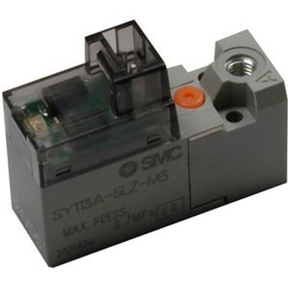 SMC SY114-5MOZB valve, sol 24vdc