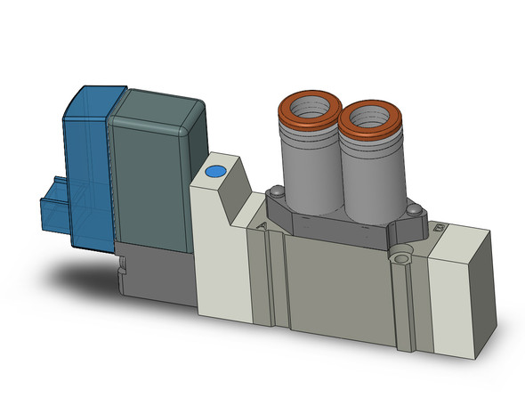 SMC SY3120-3LOZ-N7 5 Port Solenoid Valve