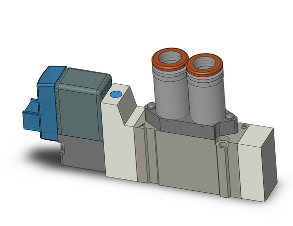 SMC SY3120-5LOZ-N7 Valve, Sol 24Vdc