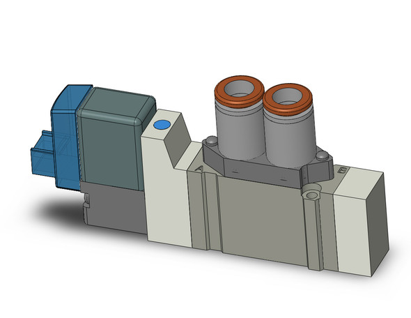 SMC SY3120-6LOZ-C6 Valve, Sgl Sol, Body Pt (Dc)