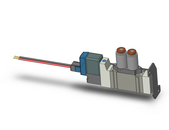 SMC SY3120-6LZ-N3-F1 4/5 port solenoid valve valve, sgl sol, body pt (dc)