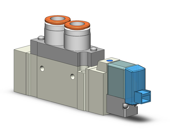 SMC SY5120-3LOZ-N9T Valve, Sol 110Vac