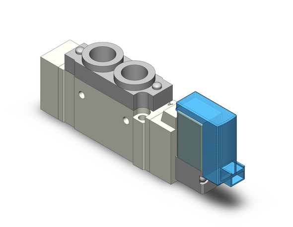 SMC SY5120-3LOZ-01T Valve, Sol 110Vac