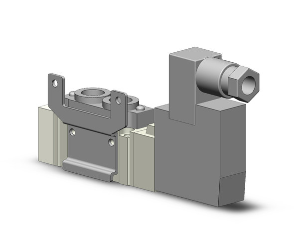 SMC SY5120-6D-01-F2 5 port solenoid valve