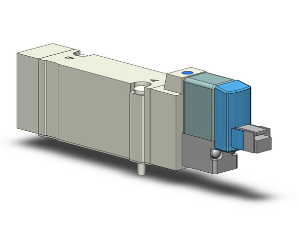 SMC SY5140-3LNZ 4/5 port solenoid valve valve, sgl sol, base mt (ac)