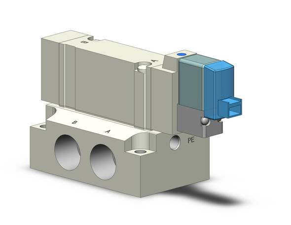 SMC SY5140-5LO-02 5 Port Solenoid Valve