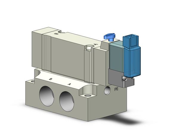 SMC SY5140-5MOUE-02 4/5 port solenoid valve 5 port solenoid valve