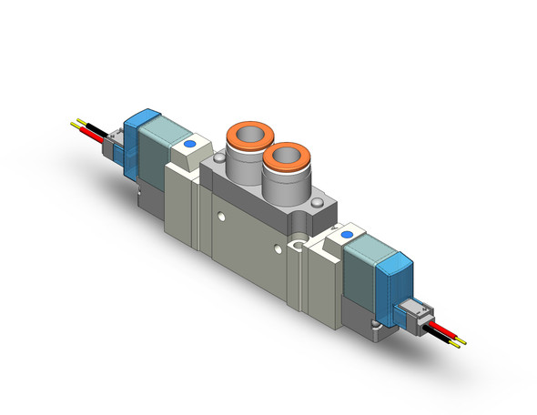 SMC SY5220-5LZ-C8 Valve, Dbl Sol, Body Pt (Dc)