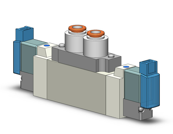 SMC SY5260-5MOU-C6 Valve, Dbl Sol, Cassette (Dc)