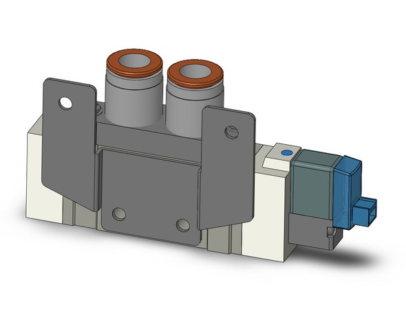 SMC SY7120-5LOZ-N11T-F2 4/5 port solenoid valve 5 port solenoid valve