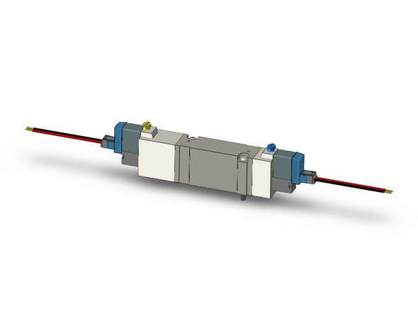 SMC SY7440-5LZE Valve, Dbl Sol, Base Mt (Dc)