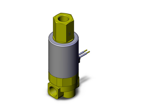 SMC VDW350-5G-2-01N valve, compact, sgl, brass