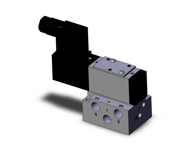 SMC VFR2110-3D-01 4/5 port solenoid valve valve, 5 port solenoid