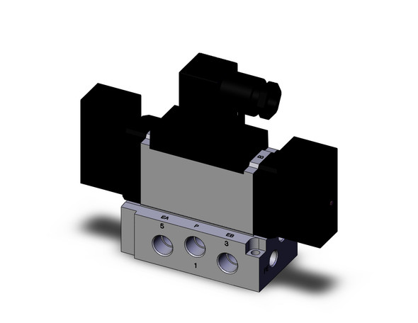 SMC VFR3210-5DZ-02 4/5 Port Solenoid Valve