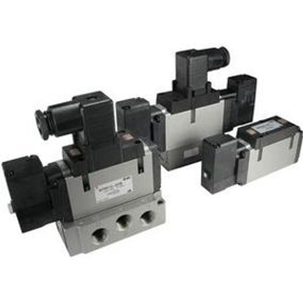 SMC VFR3300-5FZ-Q 4/5 Port Solenoid Valve