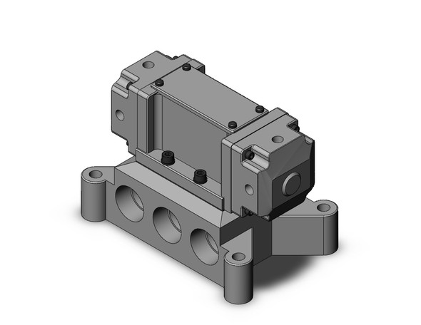 <h2>VPA4*50/4*70, 5 Port Air Operated Valve</h2><p><h3>Series VPA4 is a 5 port air operated valve with a rubber seal.  The series is available with or without a sub-plate.  Applicable thread types include Rc, G, NPT, NPTF</h3>- 5 port air operated valve with rubber seal<br>- Available with or without sub-plate<br>- Thread types include Rc, G, NPT, NPTF<p><a href="https://content2.smcetech.com/pdf/VPA4.pdf" target="_blank">Series Catalog</a>