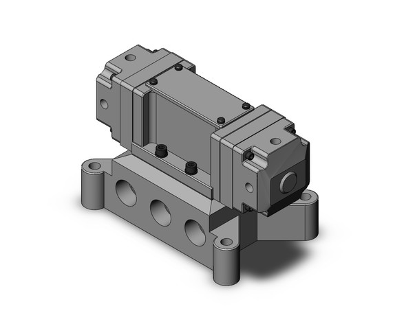 <h2>VPA4*50/4*70, 5 Port Air Operated Valve</h2><p><h3>Series VPA4 is a 5 port air operated valve with a rubber seal.  The series is available with or without a sub-plate.  Applicable thread types include Rc, G, NPT, NPTF</h3>- 5 port air operated valve with rubber seal<br>- Available with or without sub-plate<br>- Thread types include Rc, G, NPT, NPTF<p><a href="https://content2.smcetech.com/pdf/VPA4.pdf" target="_blank">Series Catalog</a>