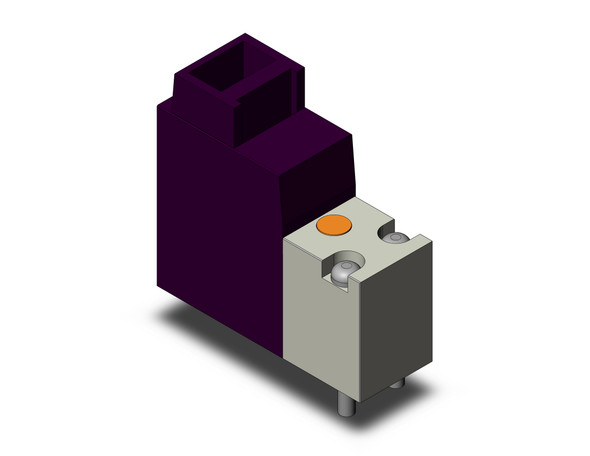 SMC VQ110-5LO Valve, Compact, Connector (Dc)