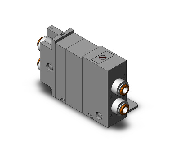 SMC VQ2000-FPG-C6C6-FN 4/5 port solenoid valve double block check
