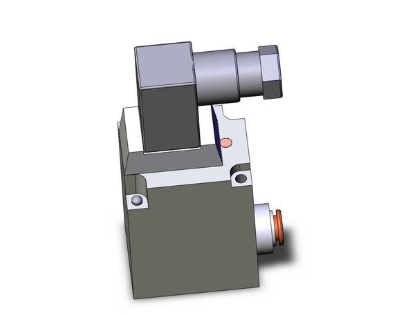 <h2>VQ20/30, 2 Port Solenoid Valve, Pilot Operated</h2><p><h3>The VQ20/30 series is a pilot operated, two port multi-media valve. The series is compact and lightweight with a large flow capacity. The VQ20/30 s long life, high speed coil (up to 20 million cycles at 100cps for pneumatic use) along with its all plastic construction make it an excellent choice for those who want high performance at a lower cost.<br>- </h3>- Fluid: air, inert gas<br>- Operating pressure range: 0.01 to 0.6 MPa<br>- Flow rate: 0.39 Cv (VQ20), 0.81 (VQ30)<br>- Coil rated voltage: 12, 24VDC; 100, 110, 200VAC<br>-  OFF Response time: 5ms or less <br>- Ambient/fluid temp: -10 to 50 C<p><a href="https://content2.smcetech.com/pdf/VQ20.pdf" target="_blank">Series Catalog</a>