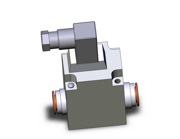 <h2>VQ20/30, 2 Port Solenoid Valve, Pilot Operated</h2><p><h3>The VQ20/30 series is a pilot operated, two port multi-media valve. The series is compact and lightweight with a large flow capacity. The VQ20/30 s long life, high speed coil (up to 20 million cycles at 100cps for pneumatic use) along with its all plastic construction make it an excellent choice for those who want high performance at a lower cost.<br>- </h3>- Fluid: air, inert gas<br>- Operating pressure range: 0.01 to 0.6 MPa<br>- Flow rate: 0.39 Cv (VQ20), 0.81 (VQ30)<br>- Coil rated voltage: 12, 24VDC; 100, 110, 200VAC<br>-  OFF Response time: 5ms or less <br>- Ambient/fluid temp: -10 to 50 C<p><a href="https://content2.smcetech.com/pdf/VQ20.pdf" target="_blank">Series Catalog</a>