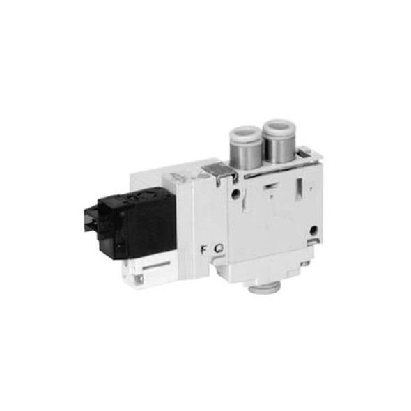 SMC - VQ111-5L - SMC?« VQ111-5L General Service Process Solenoid Valve, L Plug with Lead Wire Entry, Supply Voltage: 24V dc