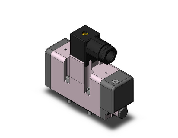 SMC VQ7-6-FG-S-3 4/5 port solenoid valve solenoid valve, iso standard