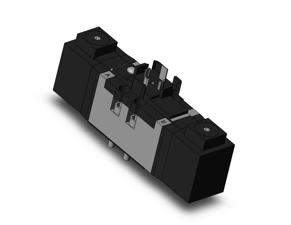 SMC VS7-6-FG-D-1ZO Valve, Iso, Dbl Sol