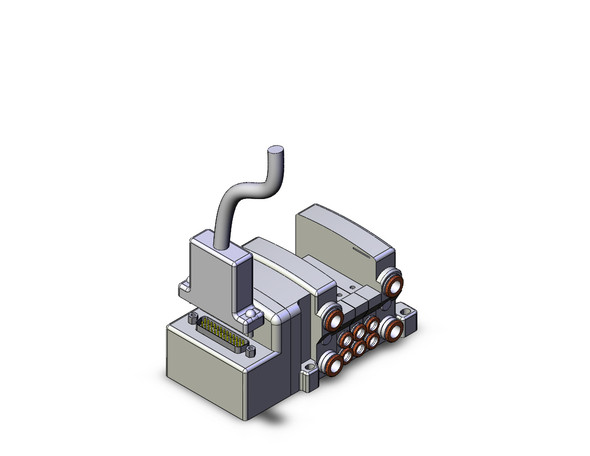 SMC VV5QC11-03N7FD3 Vqc Manifold